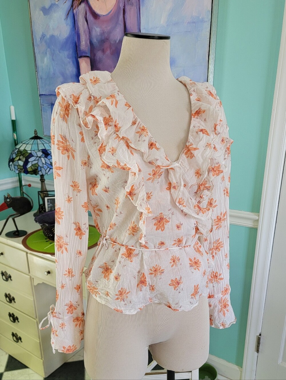 Free People Wrap Top